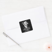 Leon - Motivatie woorden - Inspirerend Vierkante Sticker (Envelop)