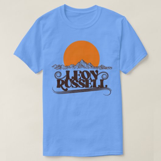 Leon Russell Rising Sun T-shirt (Design voorkant)