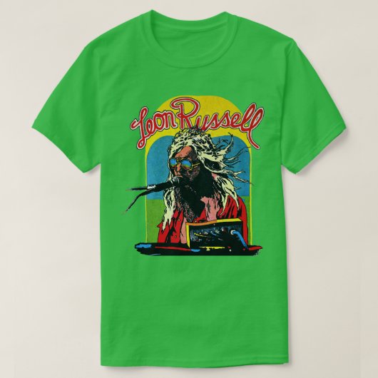 Leon Russell T-shirt (Design voorkant)