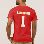 Leon Sandcastle T-shirt (Achterkant)