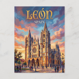 León Spanje Briefkaart