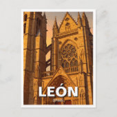 León Spanje Reizen Briefkaart (Voorkant)
