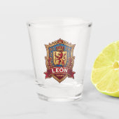 León Spanje Shot Glas (Voorkant)