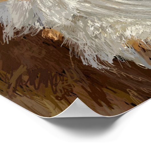 Leon the Norwegian Forest Cat Poster (Hoek)