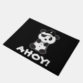 Leon The Panda Beer - Pirate Panda Beer Deurmat (Schuin)