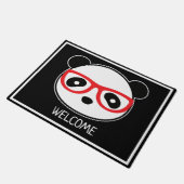 Leon the Panda Beer Welcome Mat (Schuin)