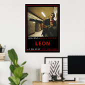 Léon the Professional Alternative Film Poster (Thuiskantoor)