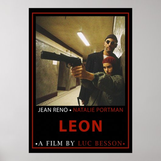 Léon the Professional Alternative Film Poster (Voorkant)