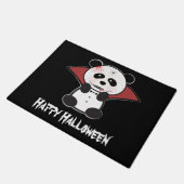 Leon the Vampire Panda Beer Doormat Deurmat (Schuin)