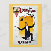  leon The Wizard, Rehan Juggler Circus Briefkaart (Voorkant)