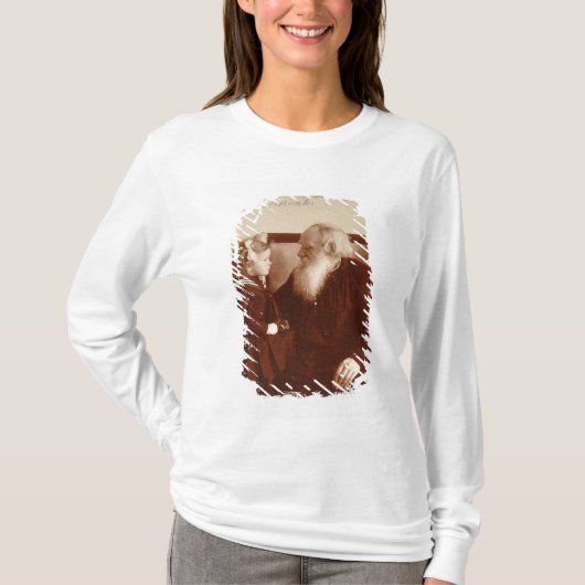 Leon Tolstoy met zijn kleindochter, Tatiana T-shirt (Voorkant)