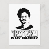 Leon Trotsky is mijn huisjongen Briefkaart (Voorkant)