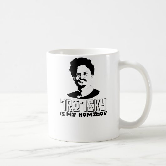 Leon Trotsky is mijn huisjongen Koffiemok (Rechts)