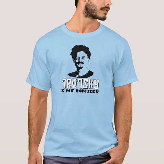 Leon Trotsky is mijn huisjongen T-shirt (Voorkant)