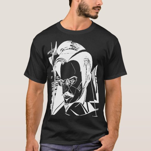 Leon Trotsky-portret T-shirt (Voorkant)