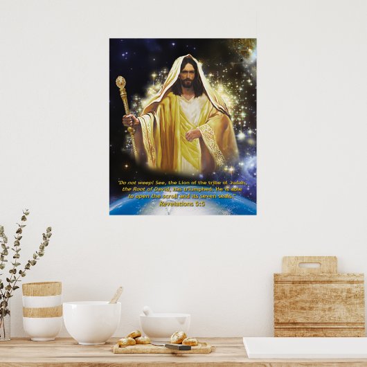 Leon van de Tribe Judah Poster (Keuken)