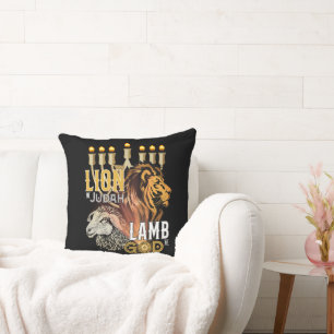 Leon van Judah Lamb van God Kussen