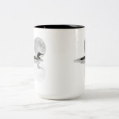 Leon zwemt in de Mok van de maanlichte koffie (Center)