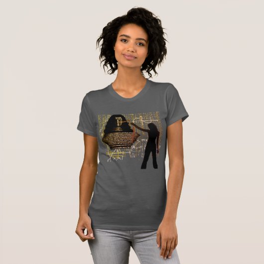 Leona da Vinci T-shirt (Voorkant volledig)