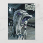 Leona de Lion Tamer Briefkaart (Voorkant)