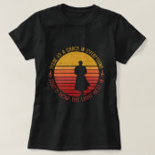 Leonard Cohen Er is een Crack in Alles T-shirt (Design voorkant)