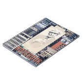 Leonard Cohen Mural in Montreal, Canada Notitieboek (Linkerzijde)