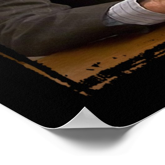 Leonard Cohen Portrait (2) Poster (Hoek)