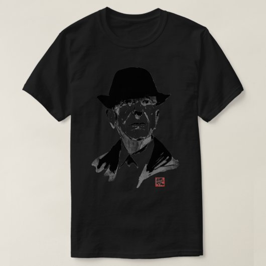 leonard cohen t-shirt (Design voorkant)