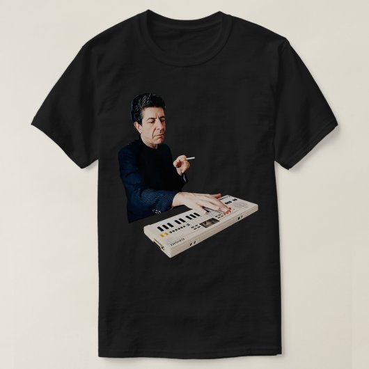 Leonard Cohen T-shirt (Design voorkant)