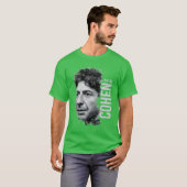Leonard Cohen T-shirt (Voorkant volledig)