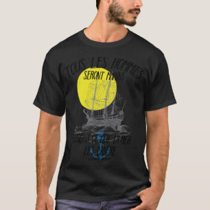 Leonard Cohen Tous Les Hommes Seront Marins - Suza T-shirt