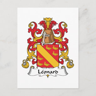 Leonard Family Crest Briefkaart