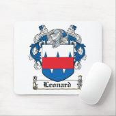 Leonard Family Crest Muismat (Met muis)