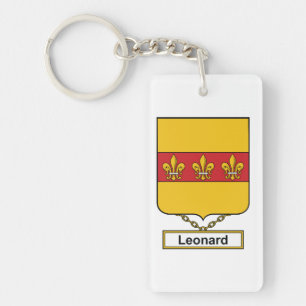 Leonard Family Crest Sleutelhanger