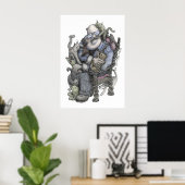 Leonard Oberlender-Color - Poster (Thuiskantoor)