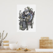 Leonard Oberlender-Color - Poster (Keuken)