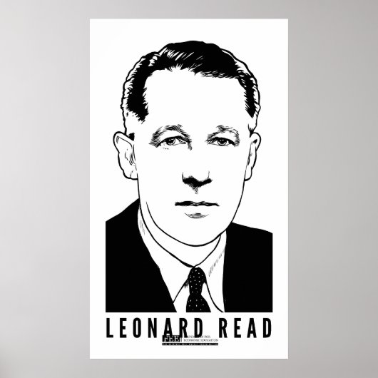 Leonard Read Poster (Voorkant)