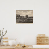 Leonard residentie, Quenemo, Kansas Poster (Keuken)