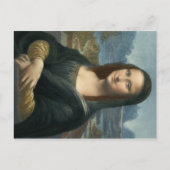 Leonarde da Vinci Mona Lisa Briefkaart (Voorkant)