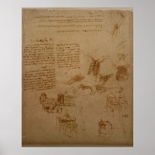 Leonardo, Atlantic Codex - De architecten Poster
