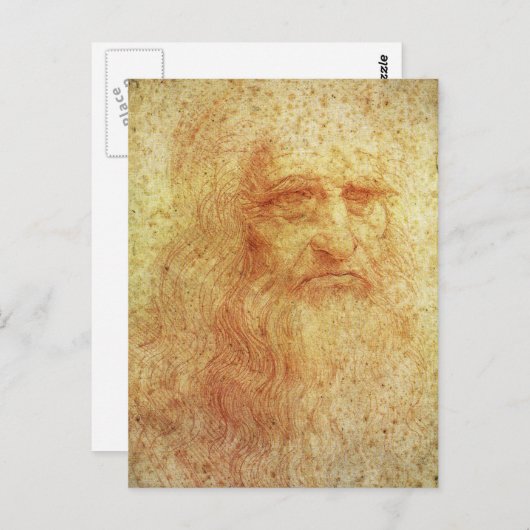 Leonardo Briefkaart (Voorkant / Achterkant)