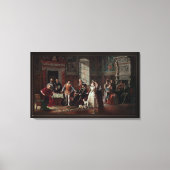 Leonardo da Cutro en Ruy Lopez Play Chess Canvas Afdruk (Voorkant)