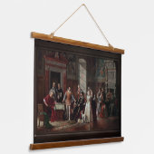Leonardo da Cutro en Ruy Lopez schaken Hangend Wandkleed (Gebogen)