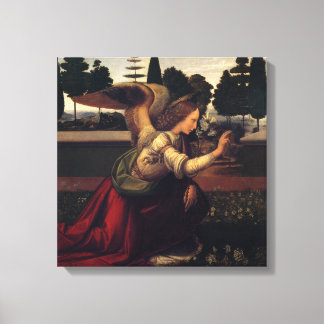 Leonardo Da Vinci Angel - Afdruk van schilderCanva Canvas Afdruk