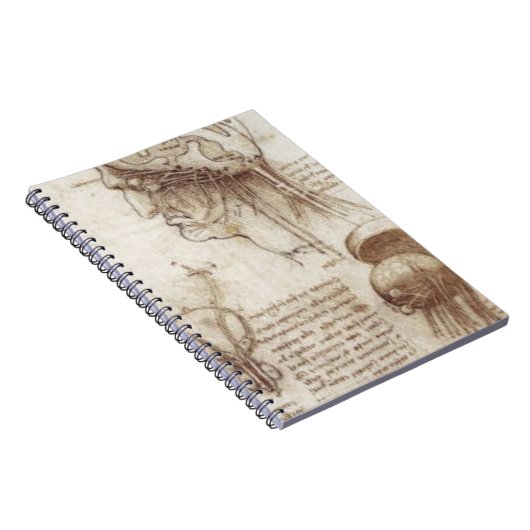 Leonardo da Vinci - Brain Physiology Notitieboek (Rechterzijde)