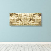 Leonardo Da Vinci Canvas Afdruk (Insitu (Houten vloer))