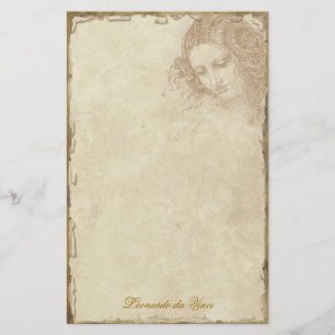 Leonardo da Vinci - Classic Stationery Briefpapier