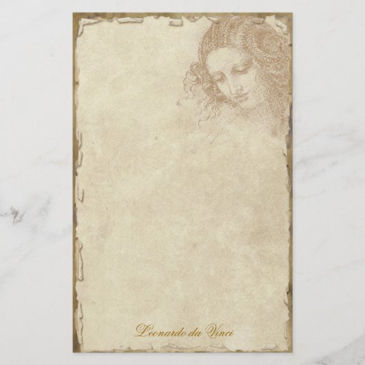 Leonardo da Vinci - Classic Stationery Briefpapier (Voorkant)