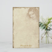 Leonardo da Vinci - Classic Stationery Briefpapier (Staand voorkant)