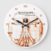 Leonardo da Vinci Clock Grote Klok (Voorkant)